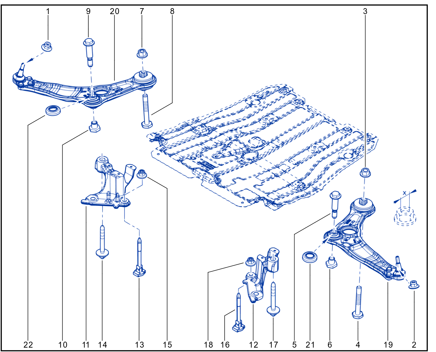 Front Axle Component - 01116665