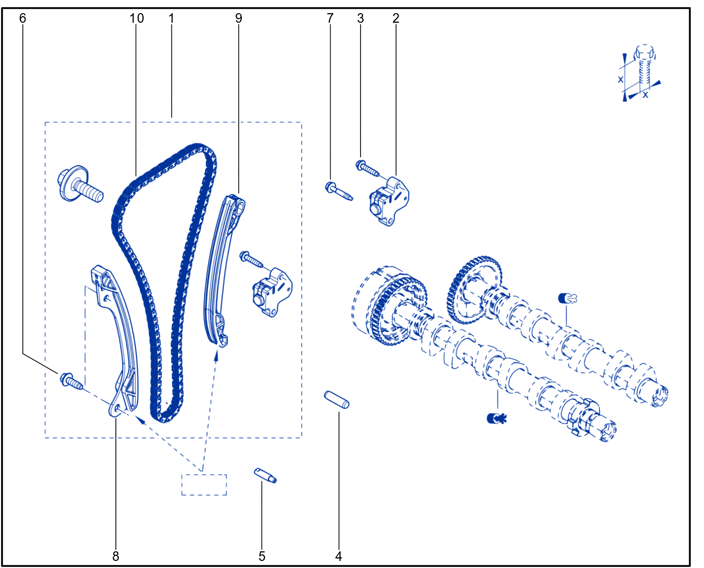Timing - Camshaft - Valve - 01116670