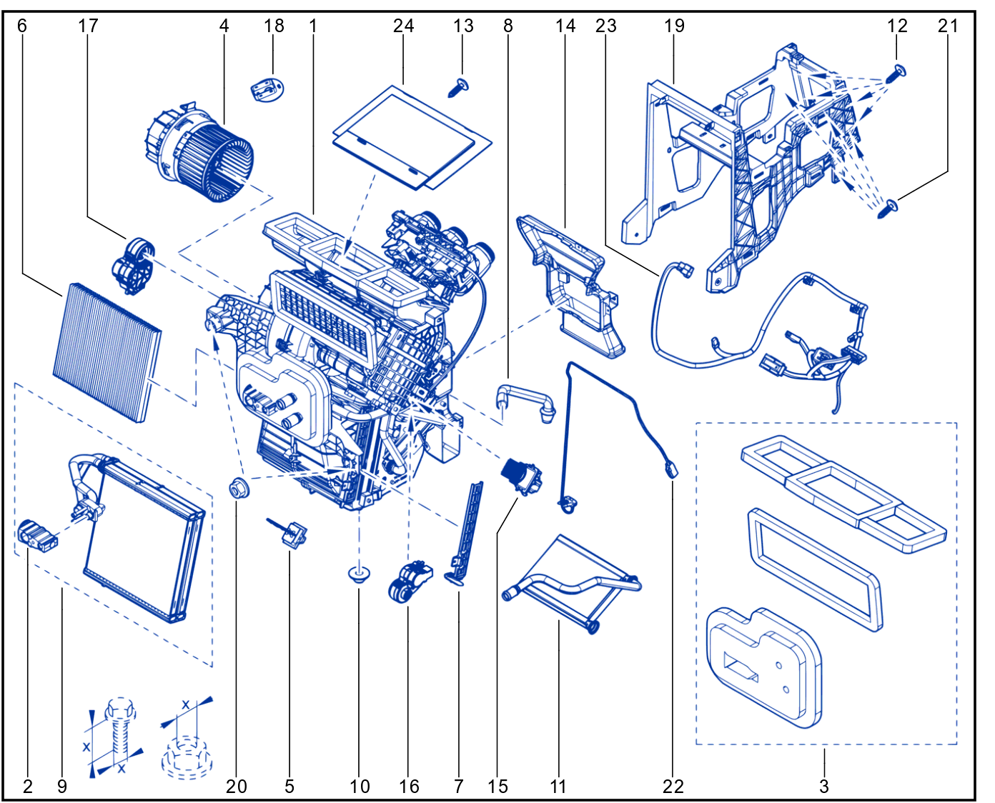 Passenger Compartment Filter - 01116672