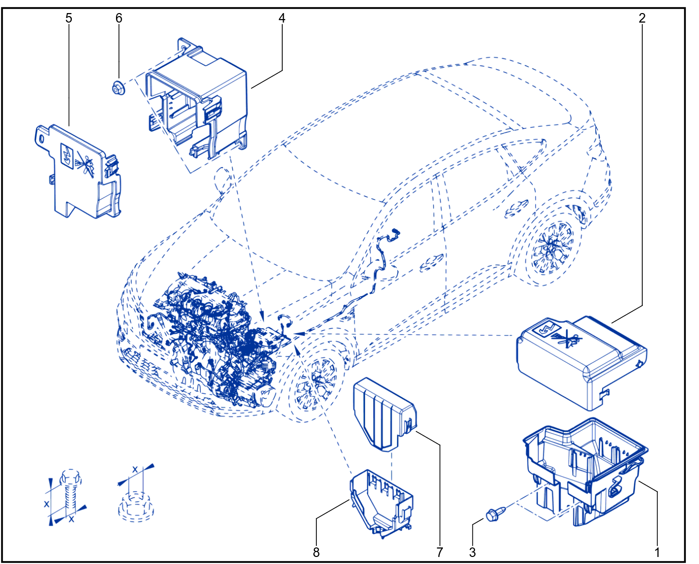 Wiring - Engine Components - 01116694