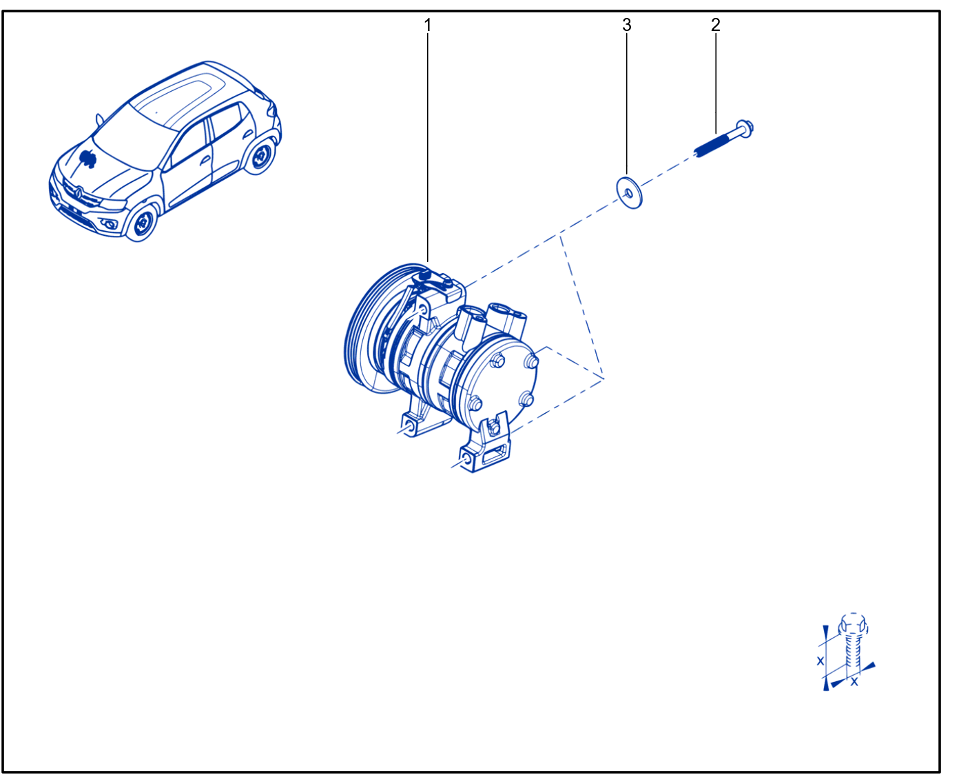 Main Air Conditioning Circuit - 01116735