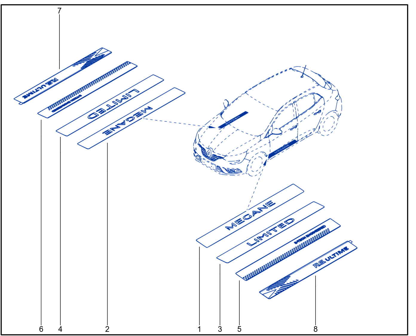 Protection Strip - Trim - 01116762