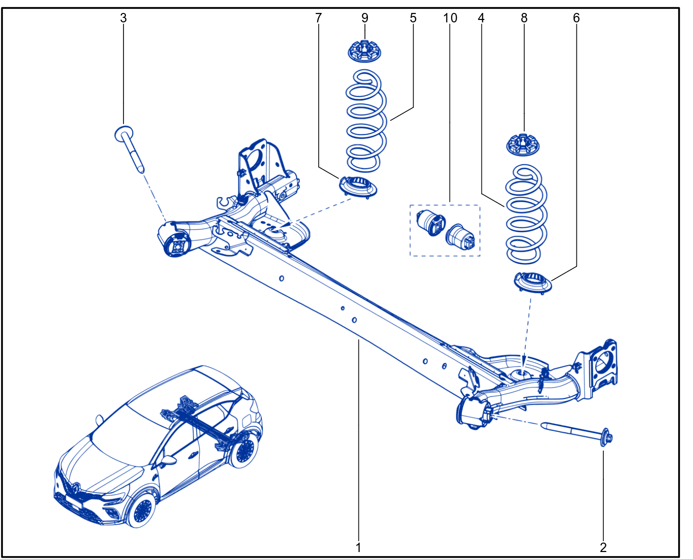 Rear Axle Component - 01116859