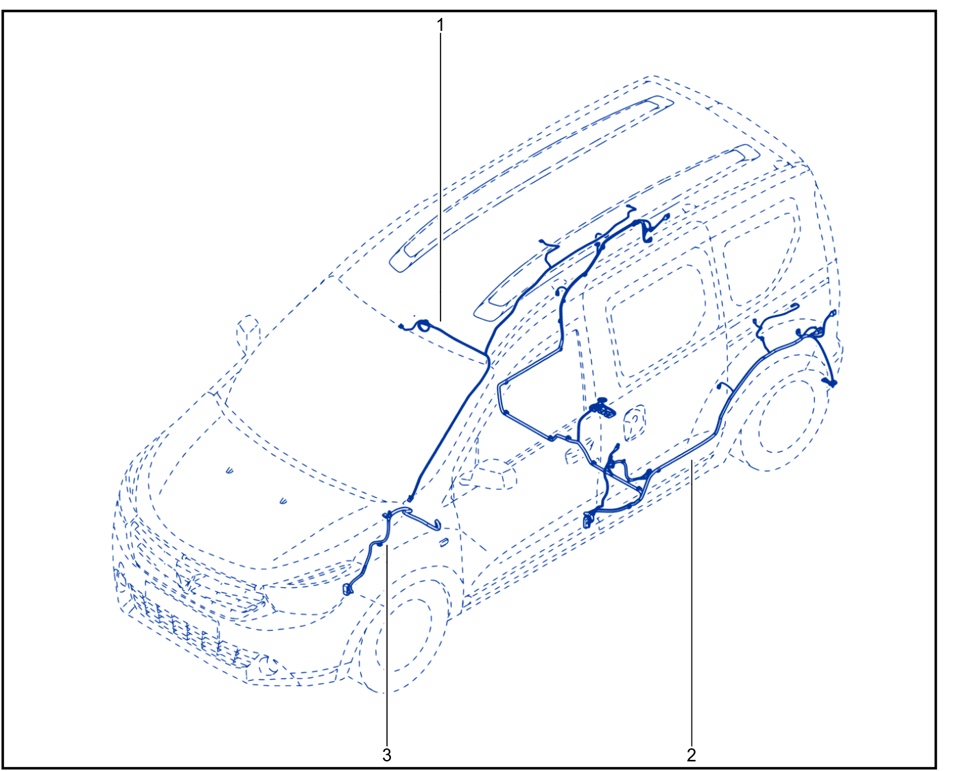 Wiring - Passenger Compartment Components - 01116932