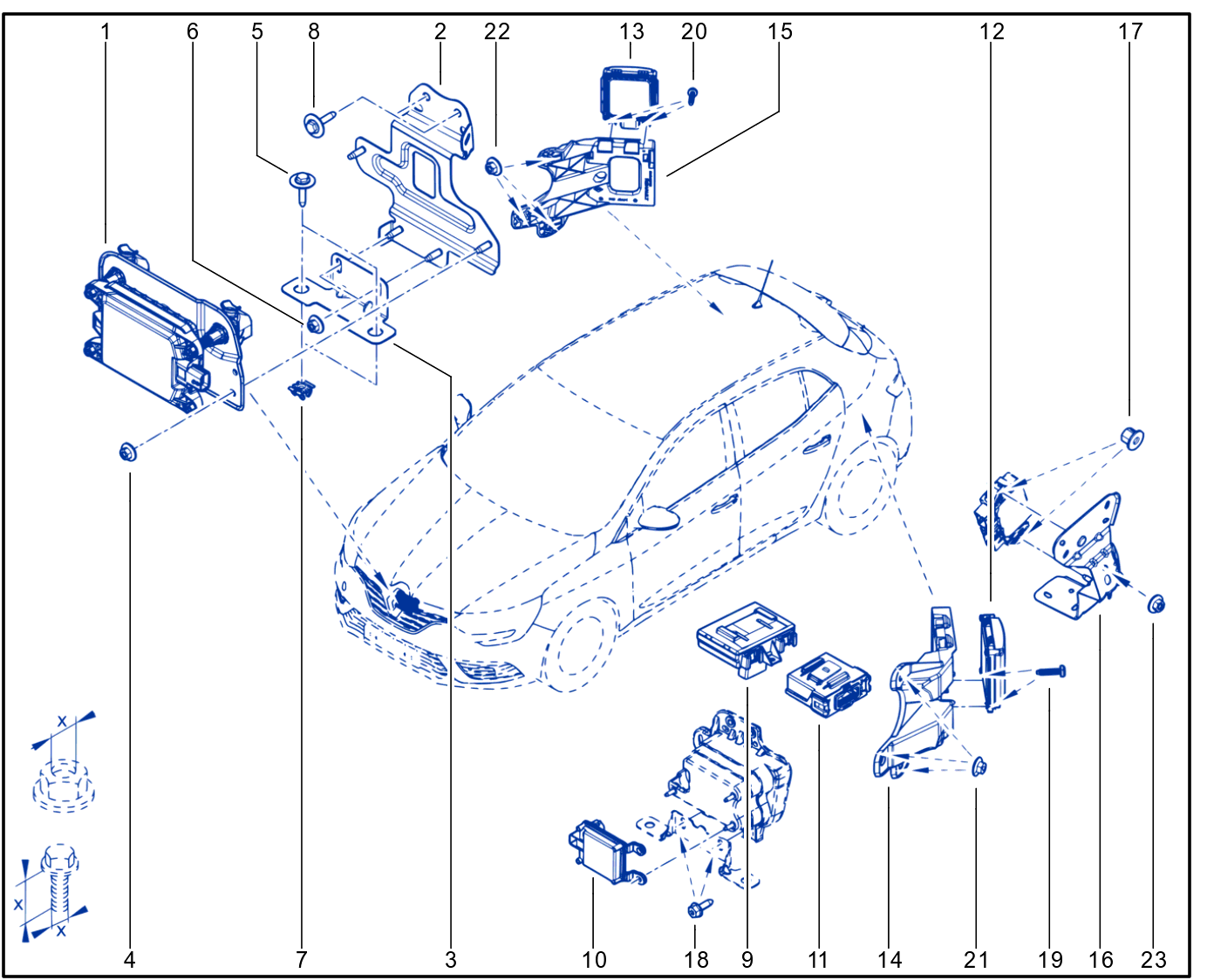 Parking Distance Control - 01117010
