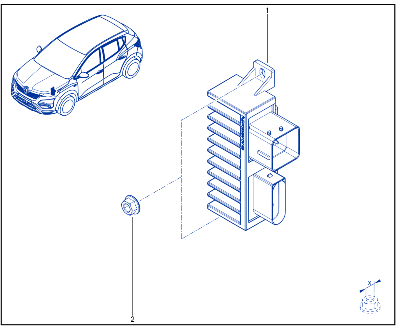 Passenger Compartment Filter - 01117080