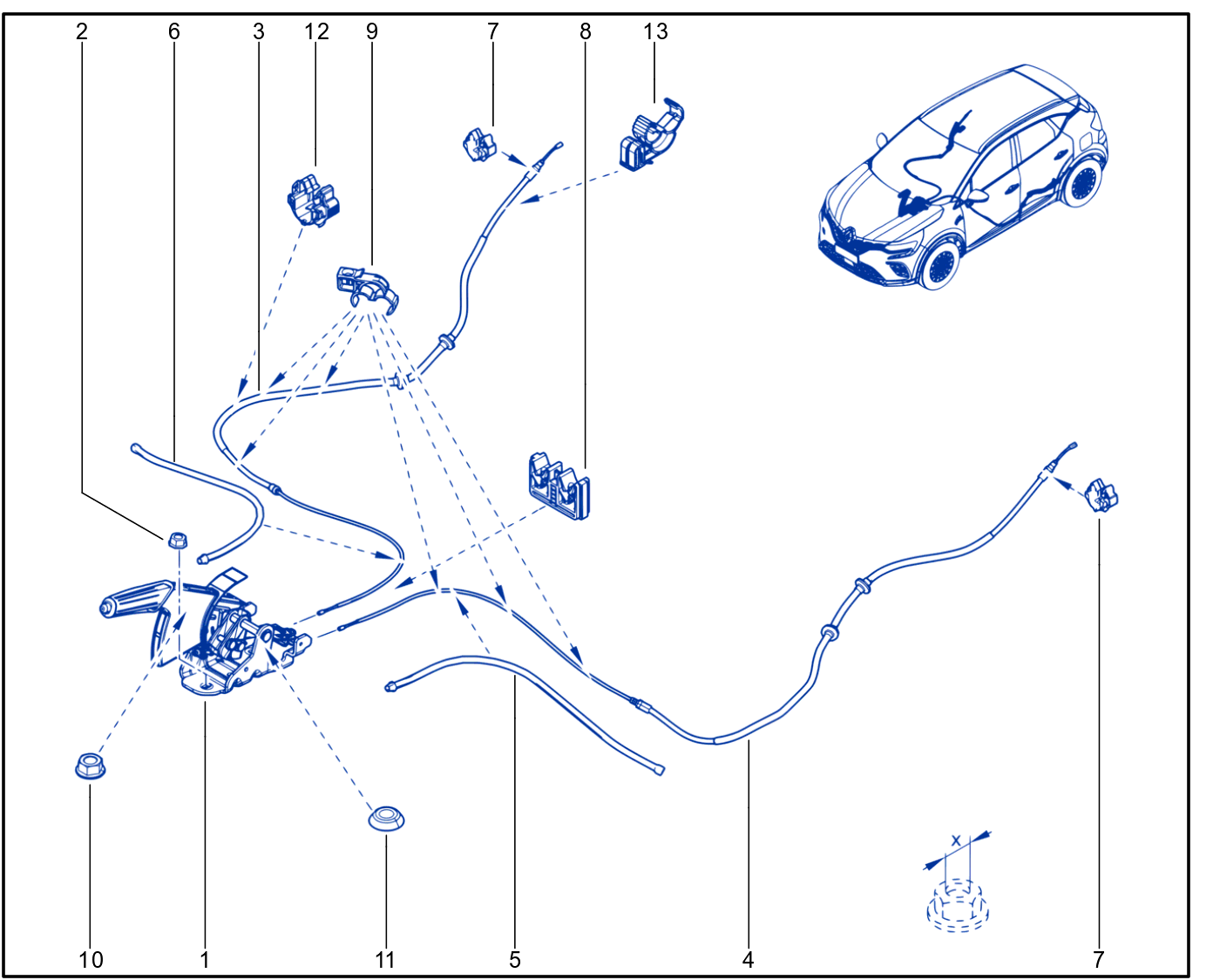 Parking Brake - 01117107