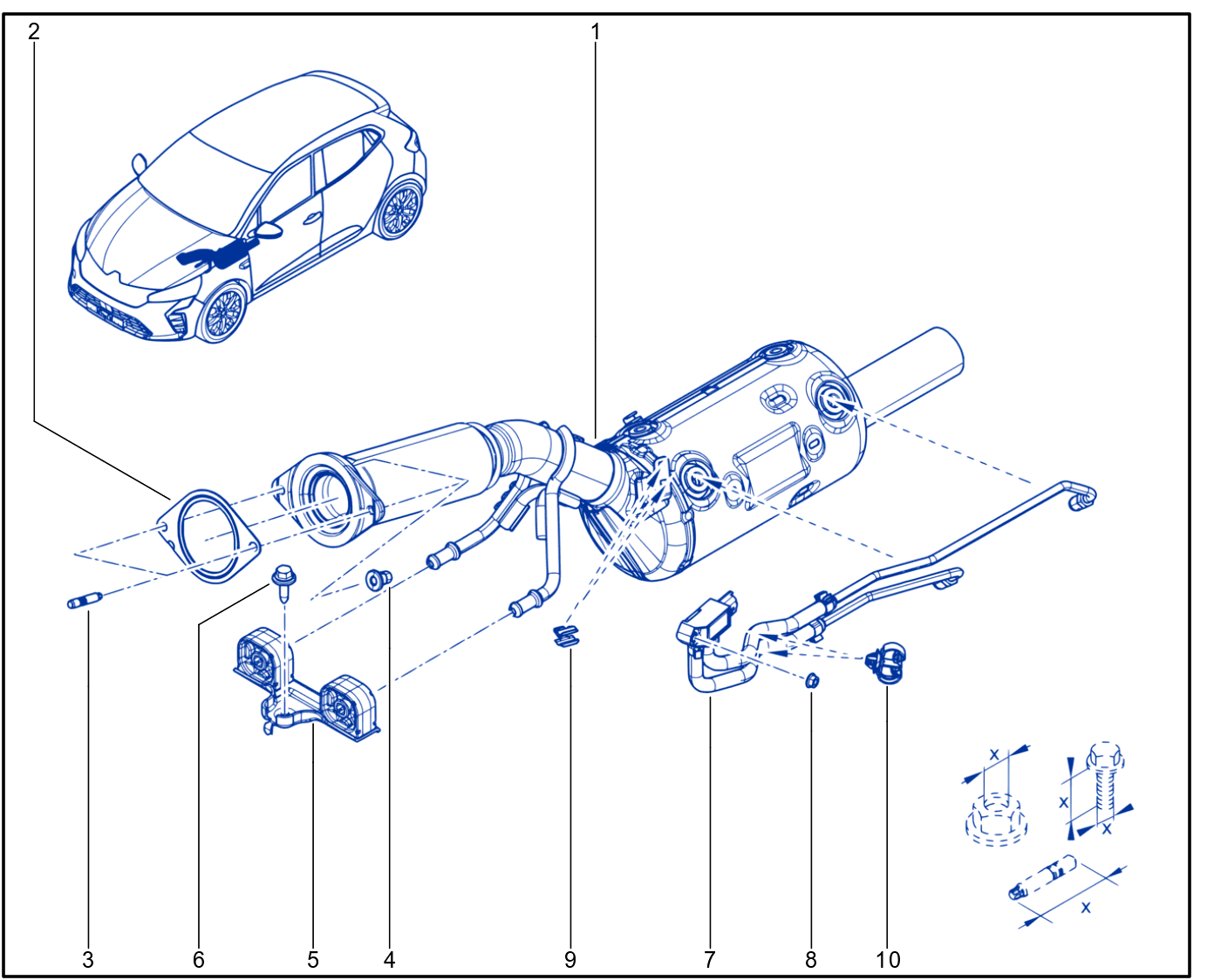 Exhaust Pipe - 01117164