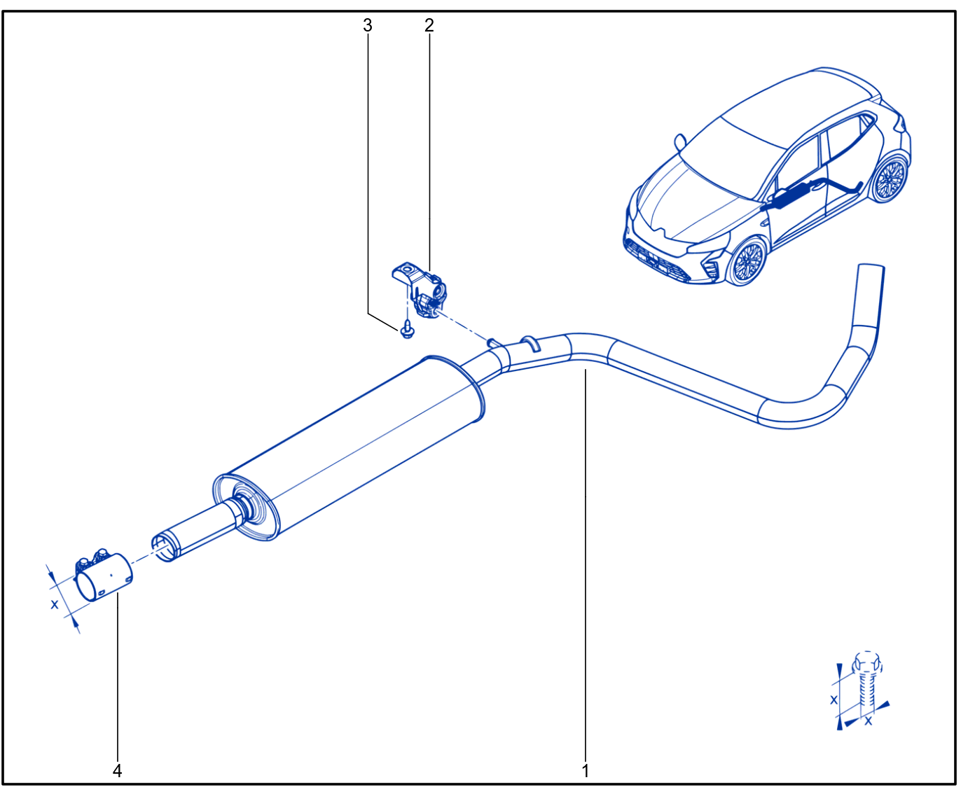 Exhaust Pipe - 01117168