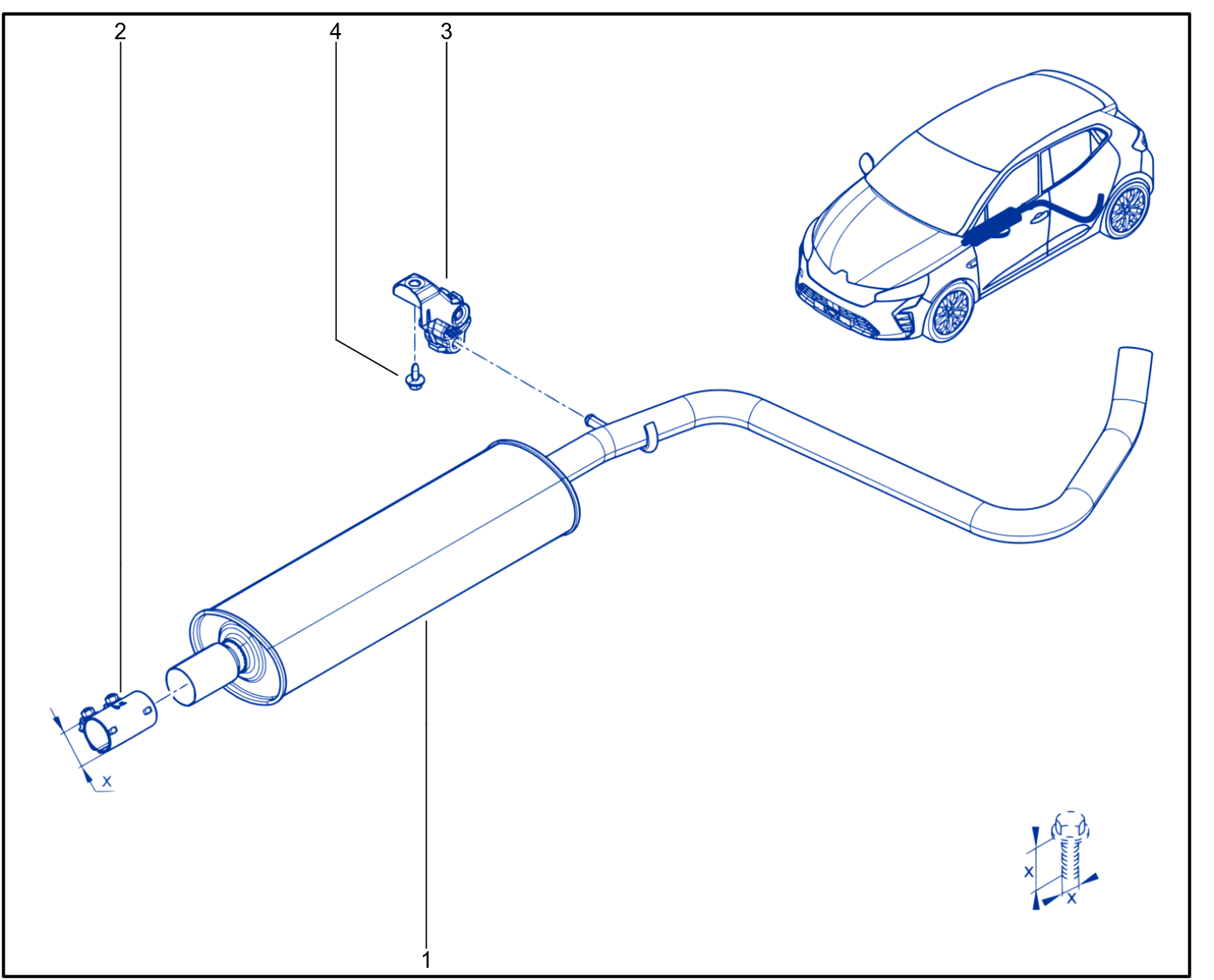 Exhaust Pipe - 01117169