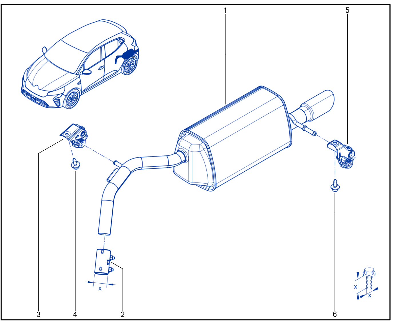 Exhaust Pipe - 01117172