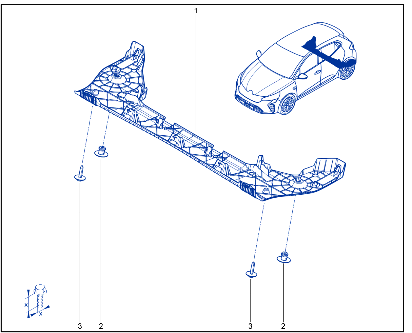 Rear Axle Component - 01117223