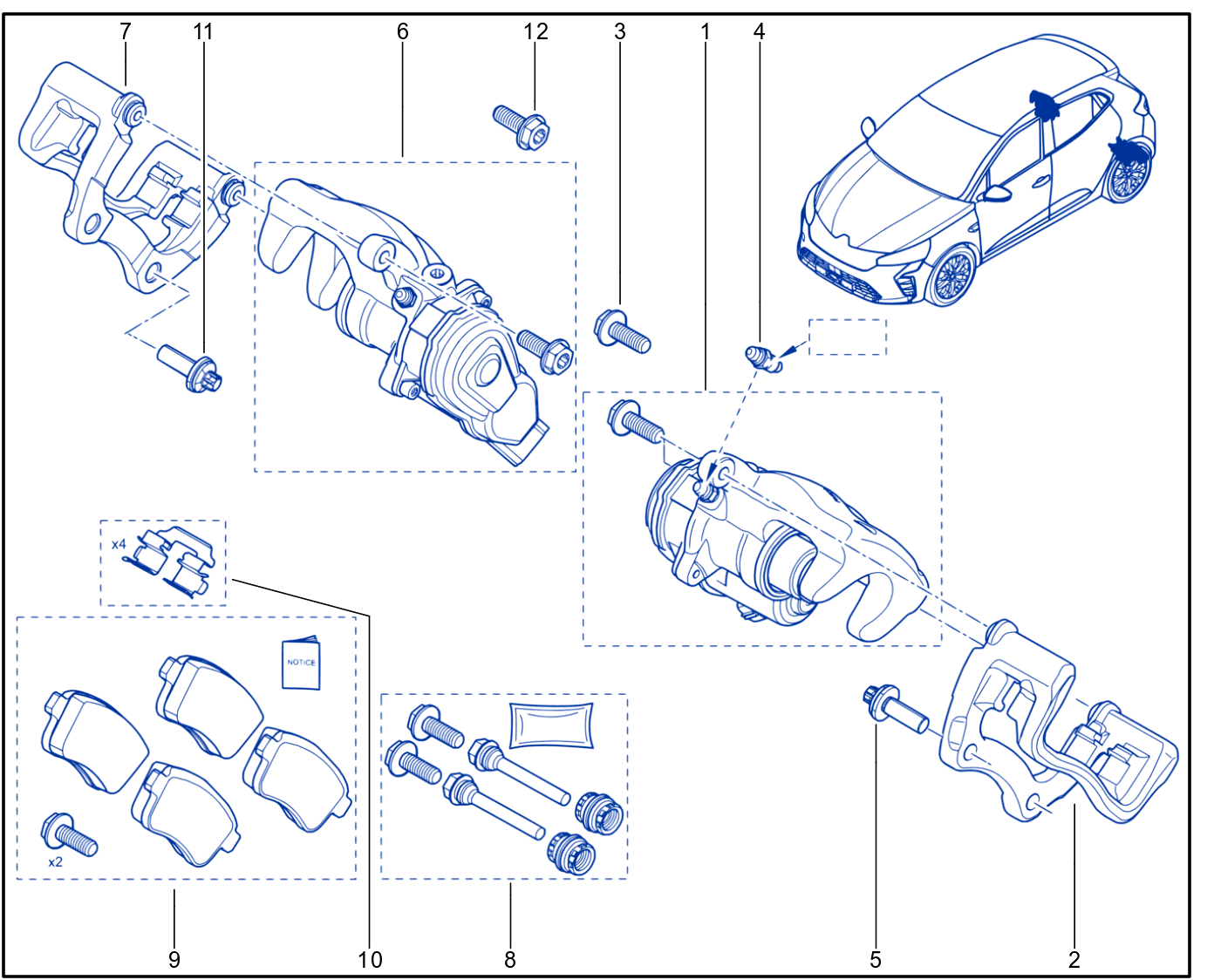 Rear Brake - 01117228