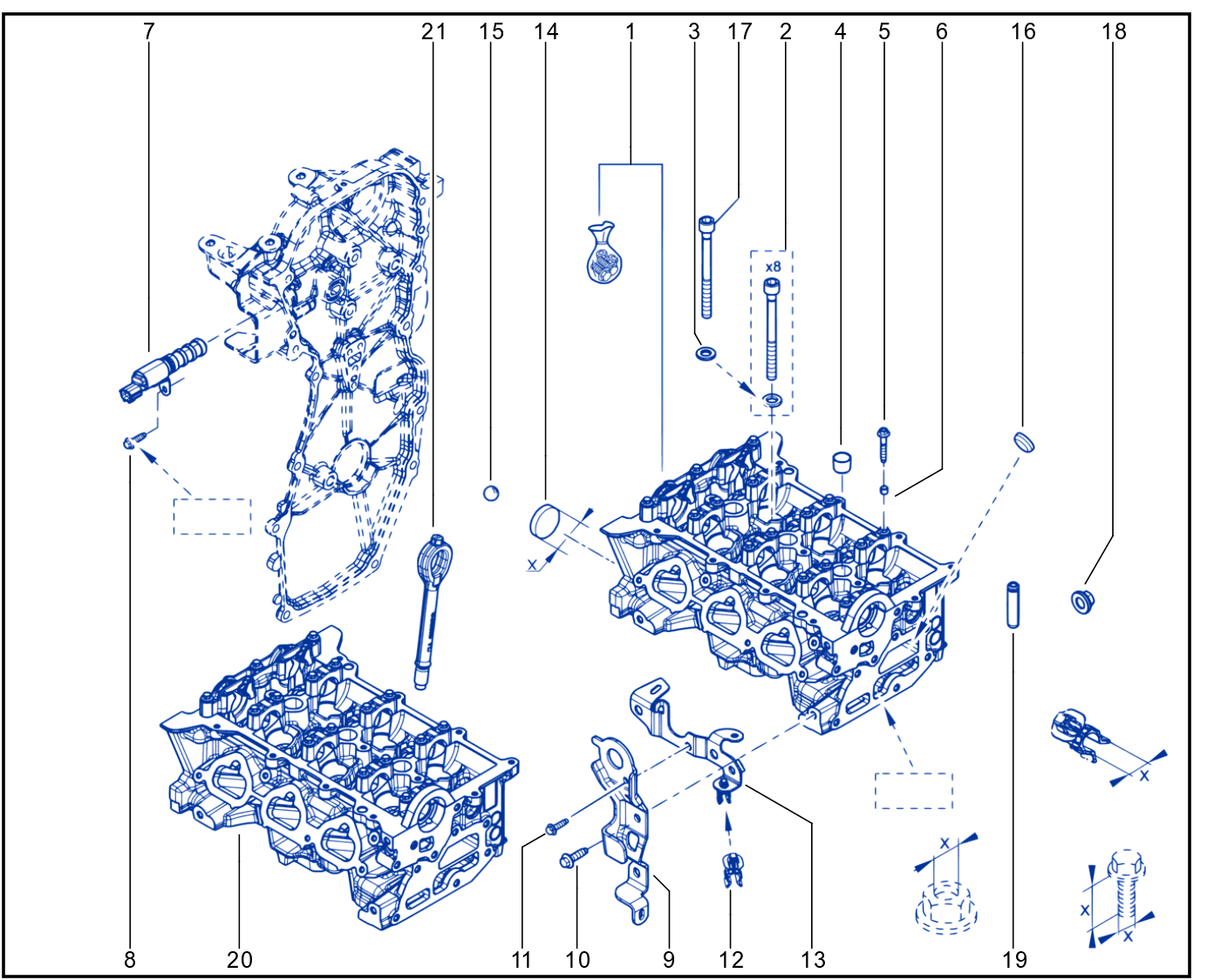 Cylinder Head - 01117409