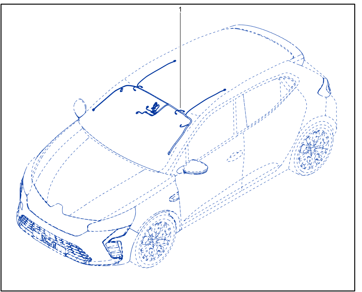Wiring - Passenger Compartment Components - 01117415