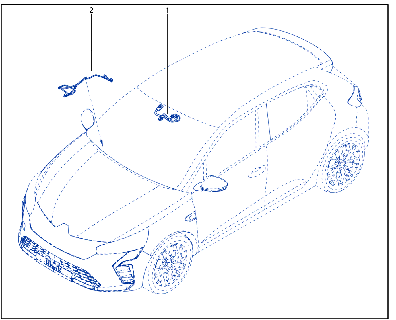 Wiring - Passenger Compartment Components - 01117416