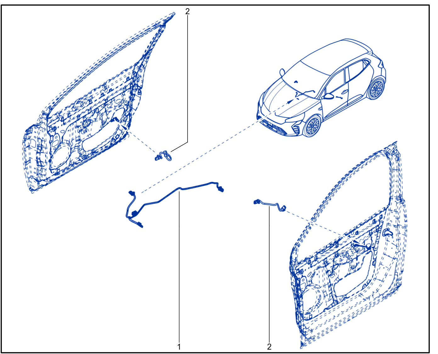 Wiring - Passenger Compartment Components - 01117417