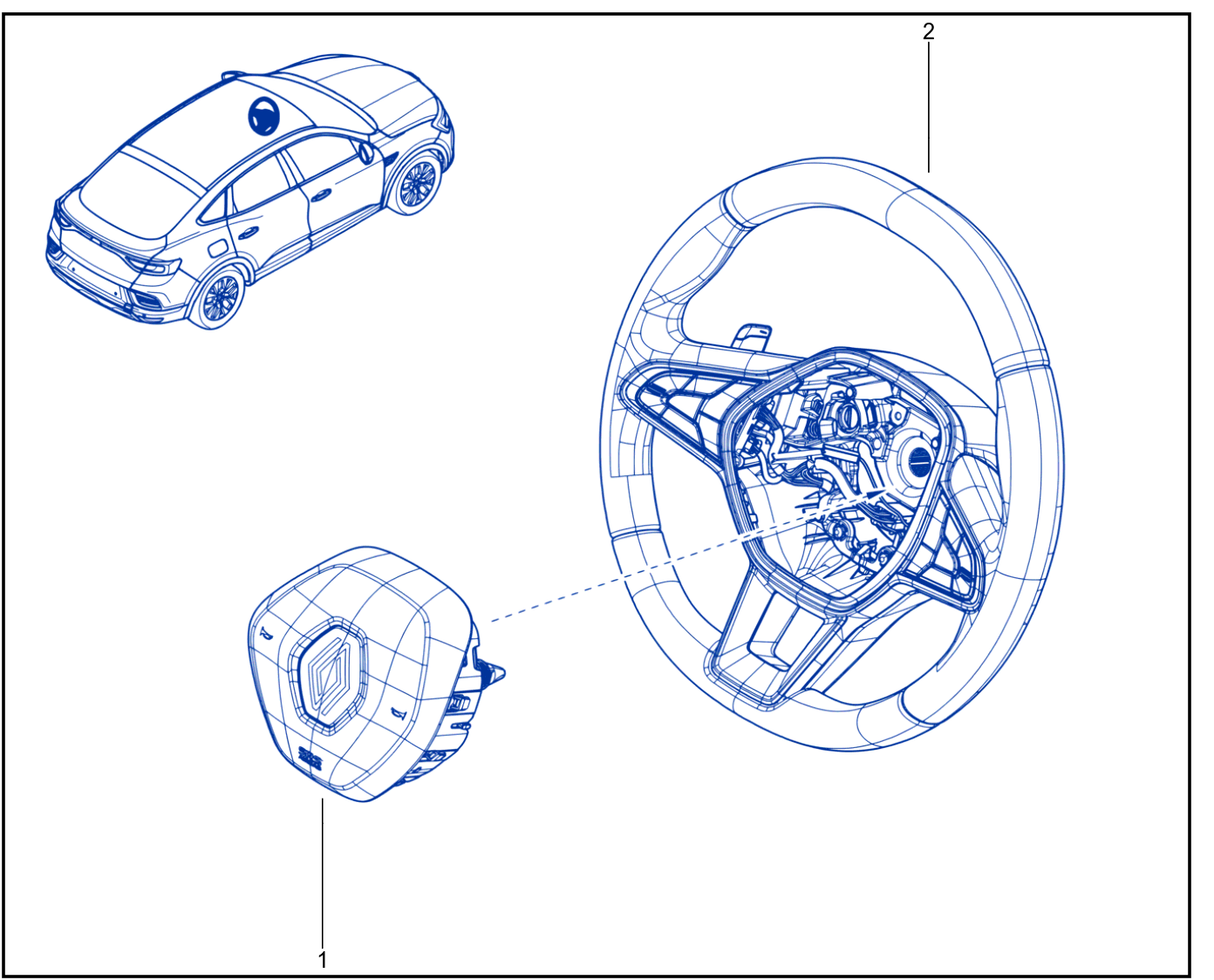Steering Wheel - 01117494