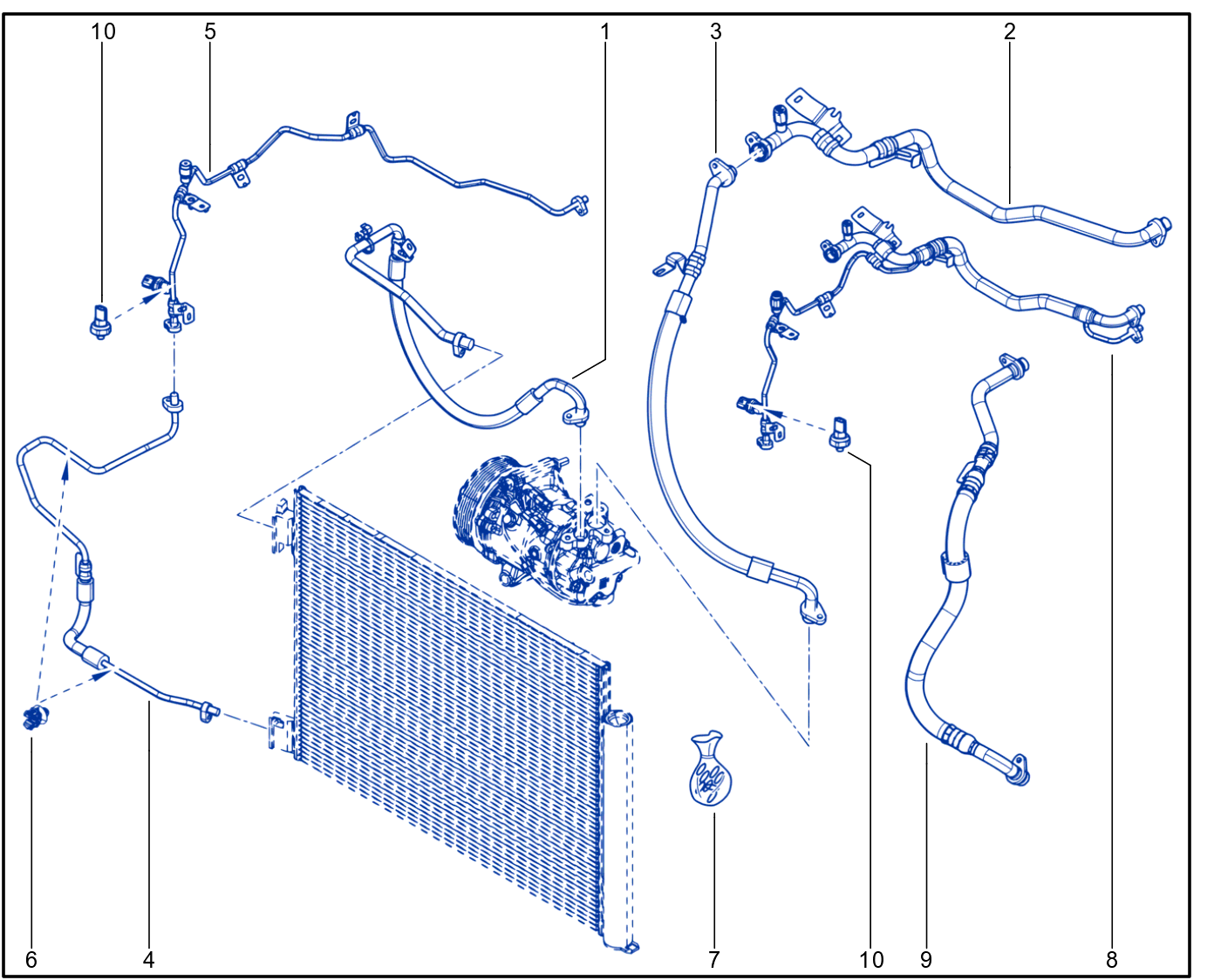 Main Air Conditioning Circuit - 01117527