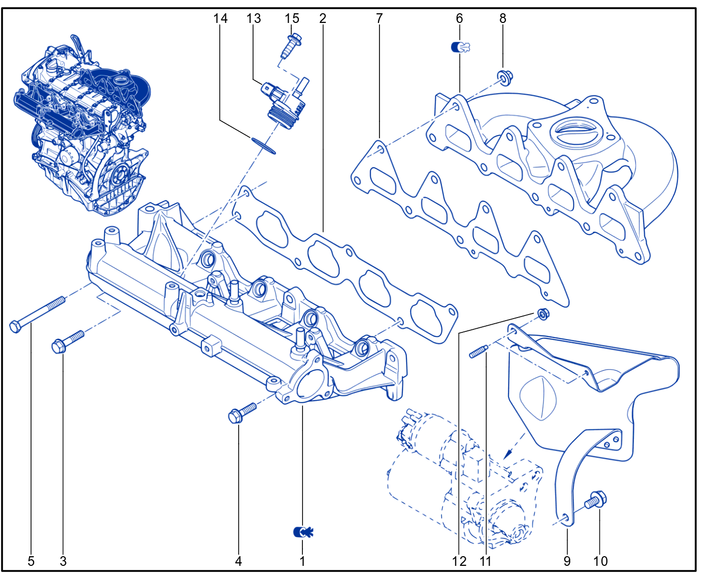 Inlet Manifold - 01117599