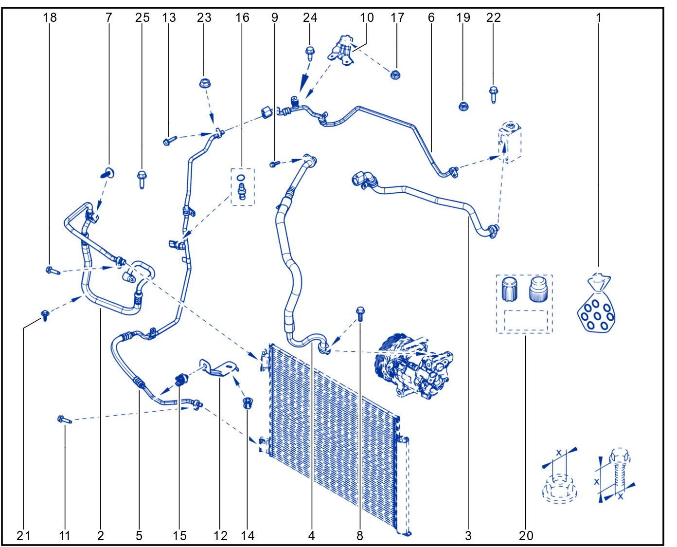 Main Air Conditioning Circuit - 01117755
