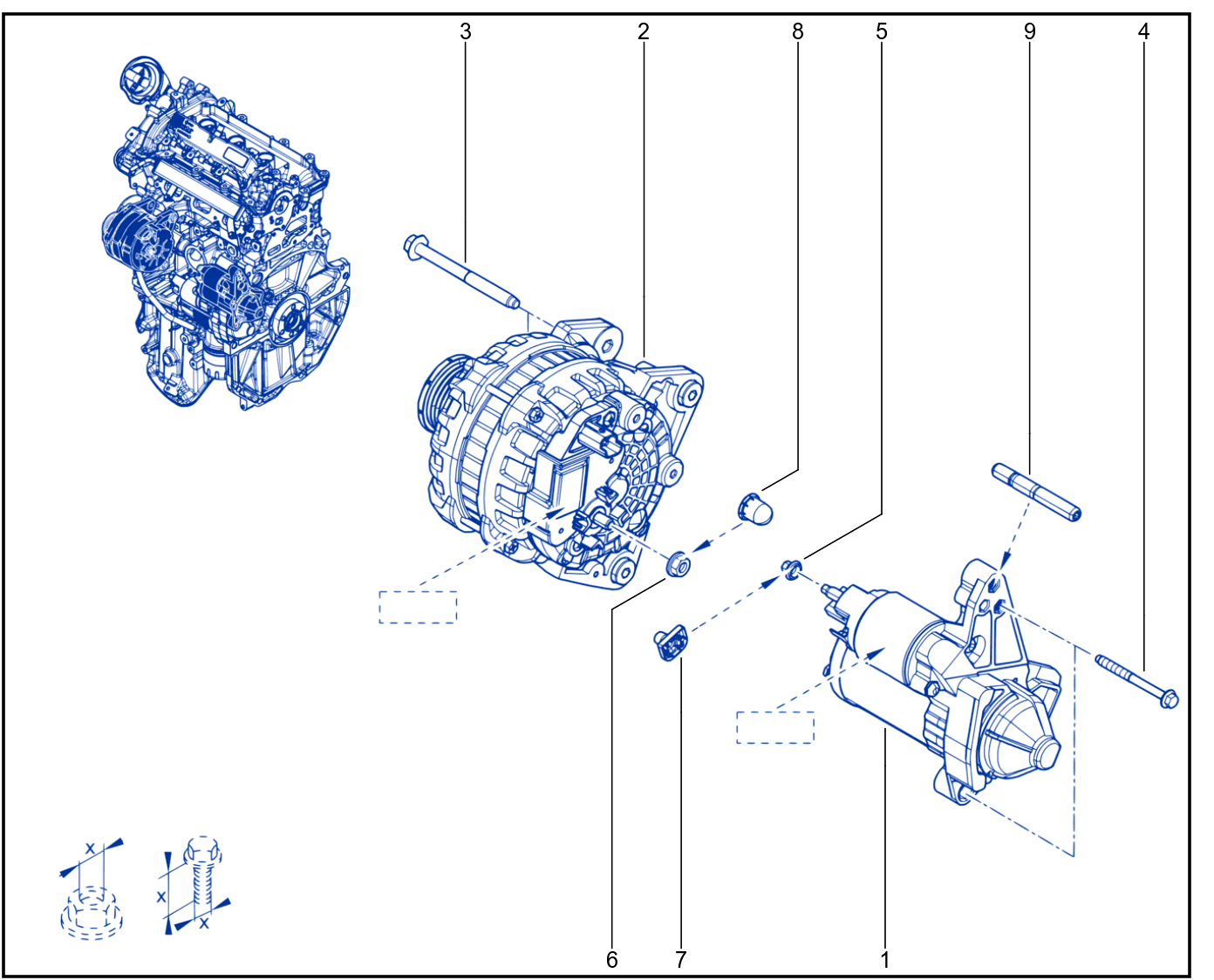 Starter Motor - 01117767
