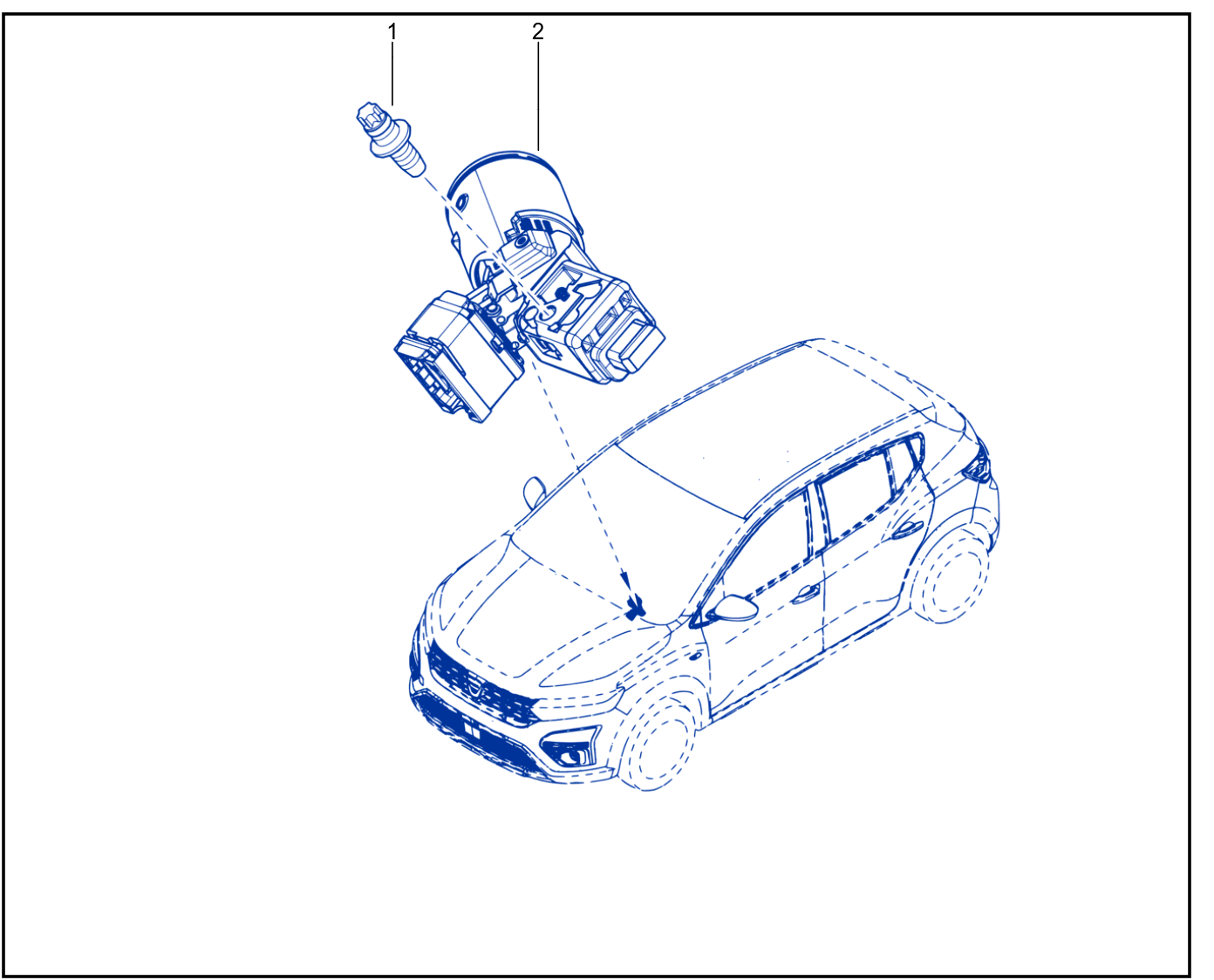 Engine Immobiliser System - Keys - Cards - 01117825