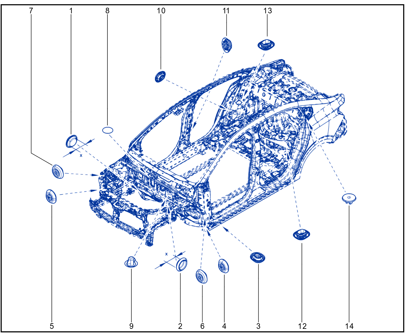 Bodywork Sealing - 01117915