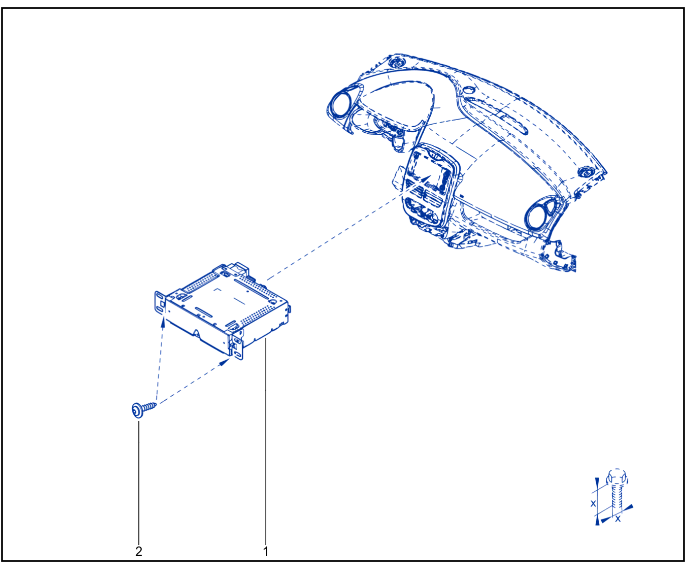 Radio And Equipment - Aerial - 01118040
