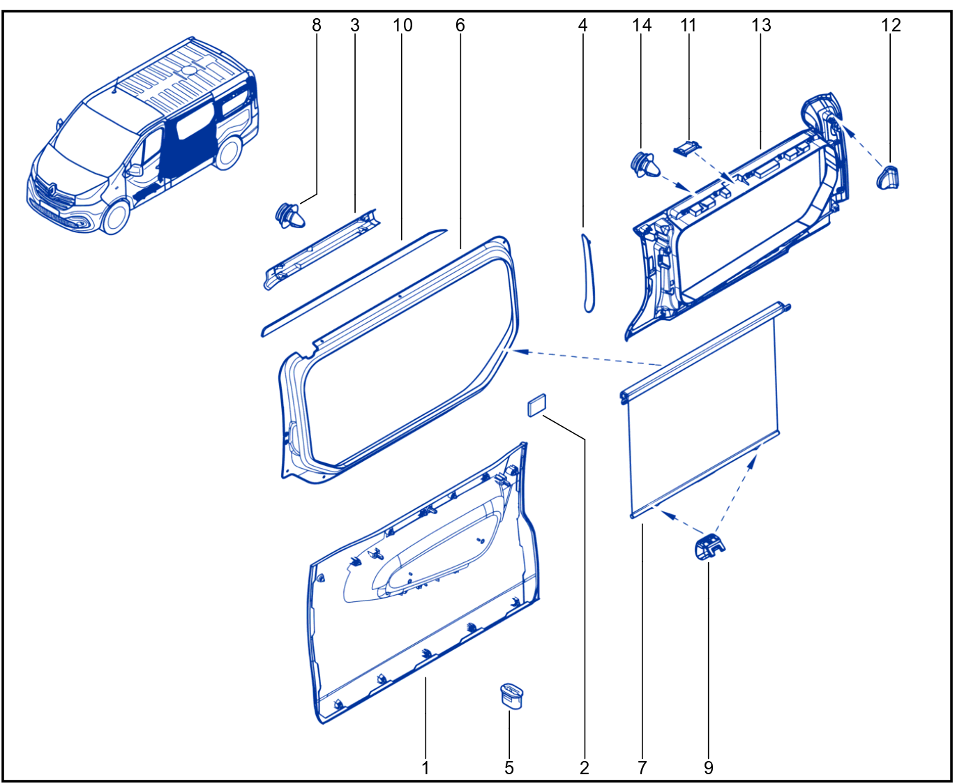 Body Side Trim - 01118071