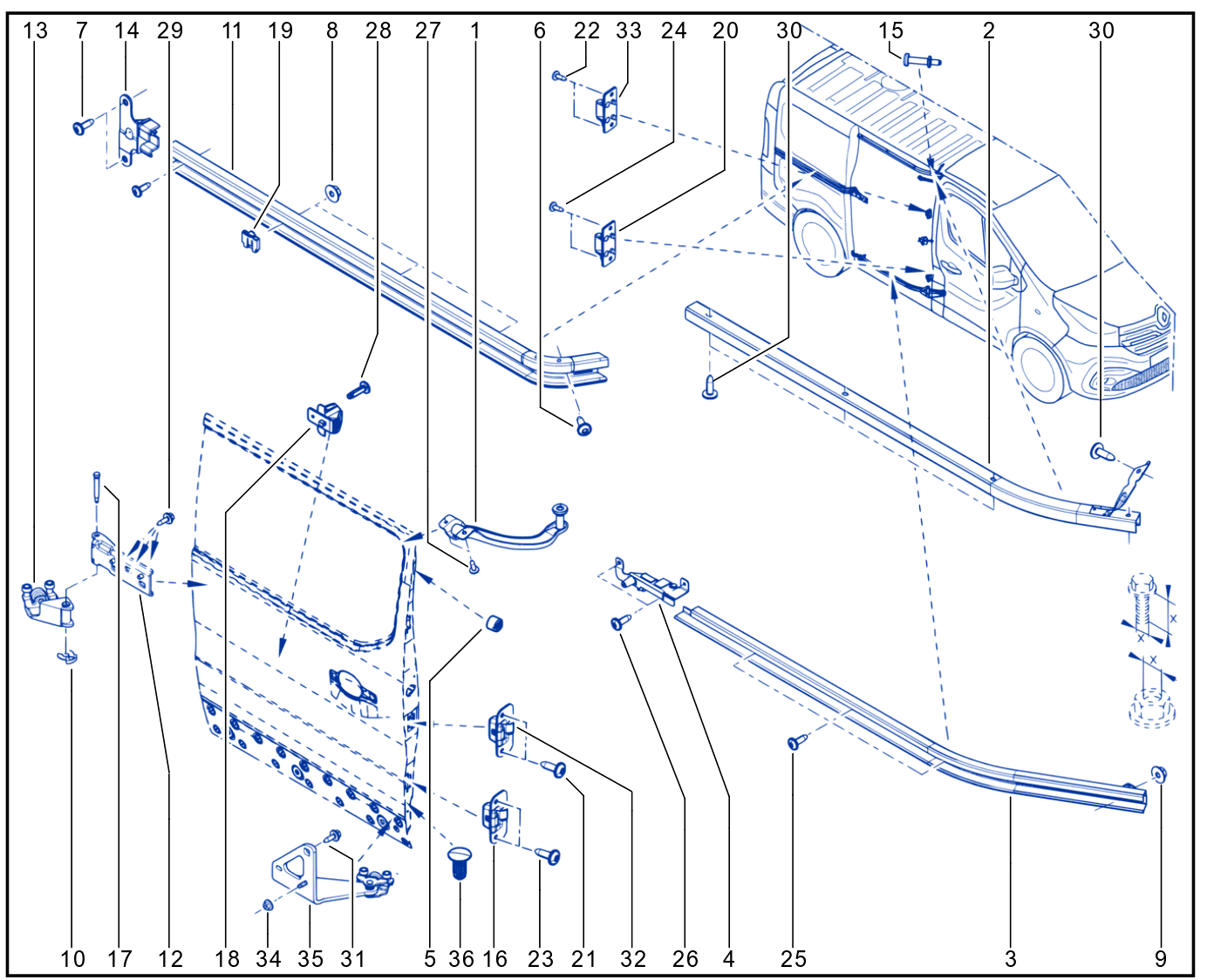 Front Opening Element Panelwork - 01118085
