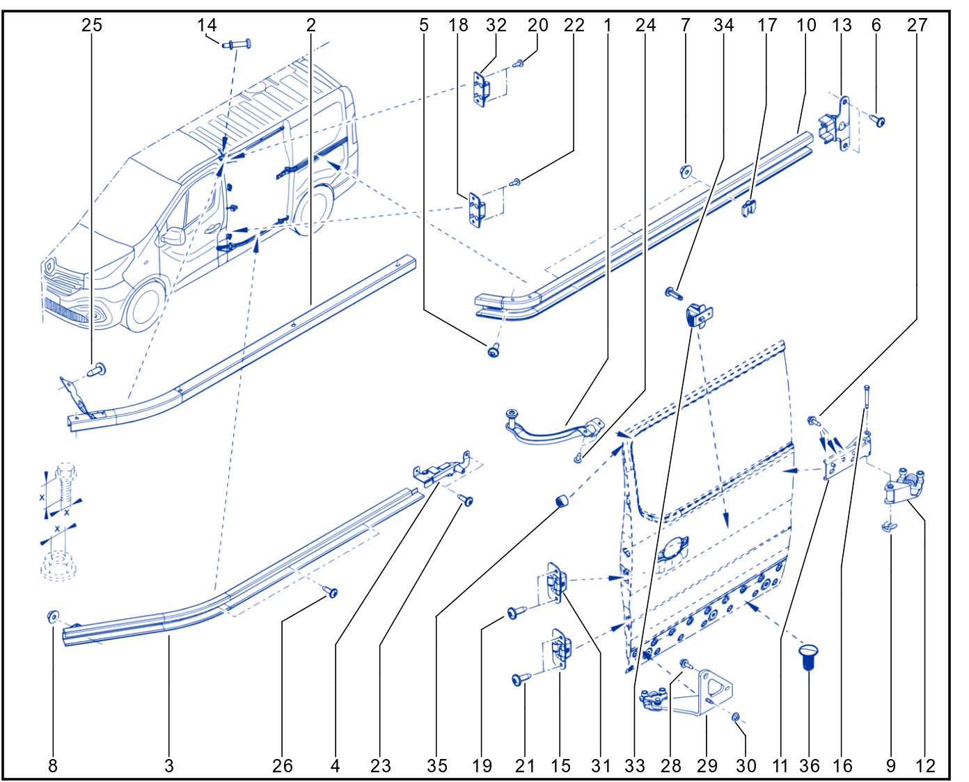 Side Opening Element Panelwork - 01118090
