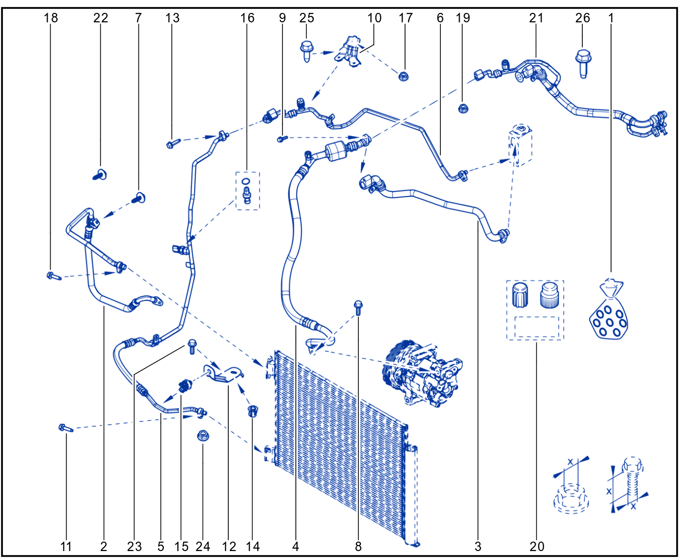 Main Air Conditioning Circuit - 01118114