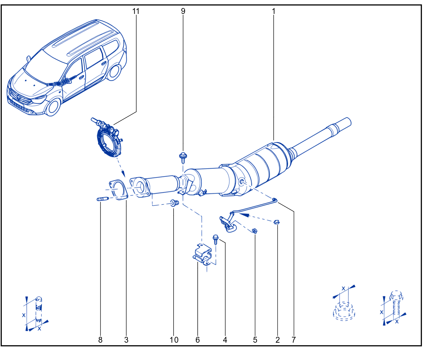 Exhaust Pipe - 01118216