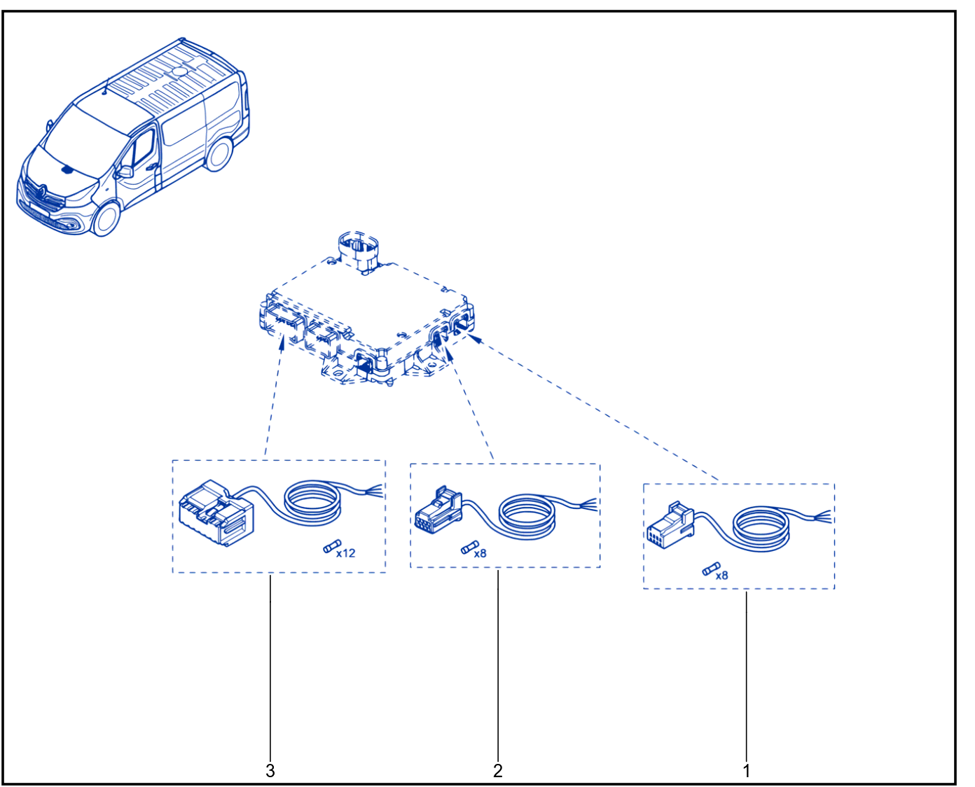 Wiring - Passenger Compartment Components - 01118243