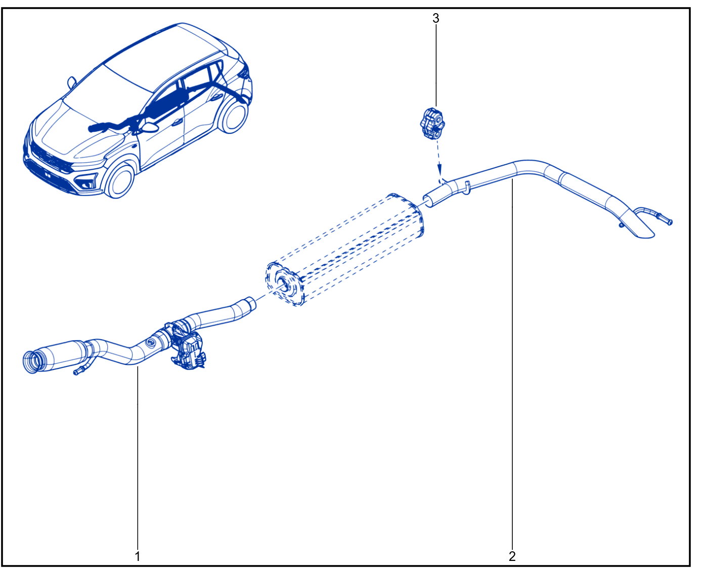 Exhaust Pipe - 01118260