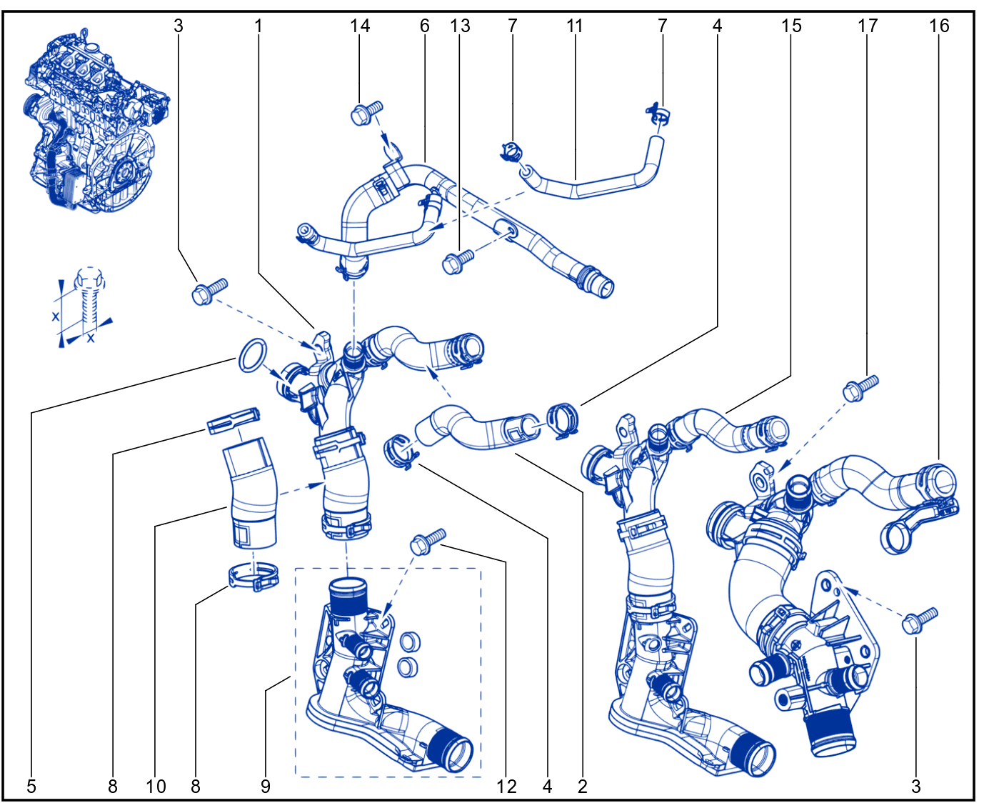 Coolant Circuit - 01118358