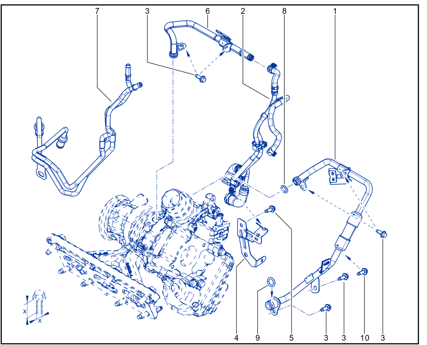 Turbocharger Cooling - 1612_129111_K8