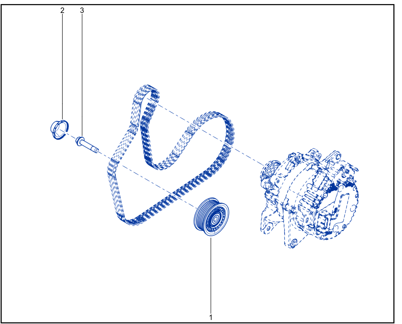 Tensioner - Belt - 1612_156330_F2