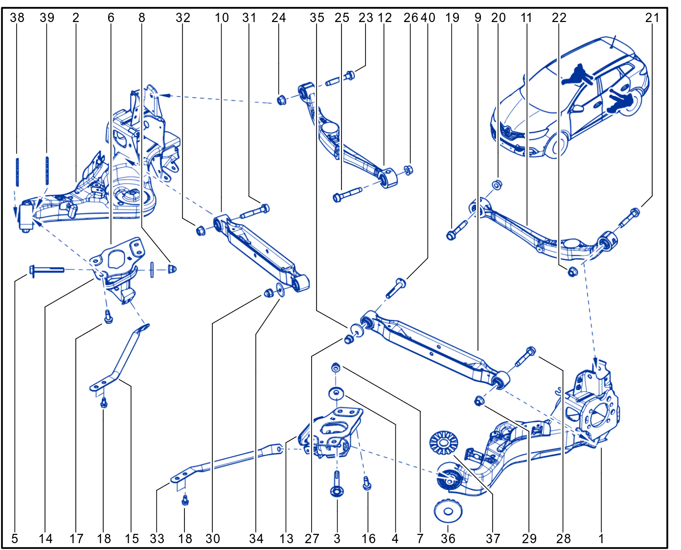 Rear Axle Component - 1802_330412_B5