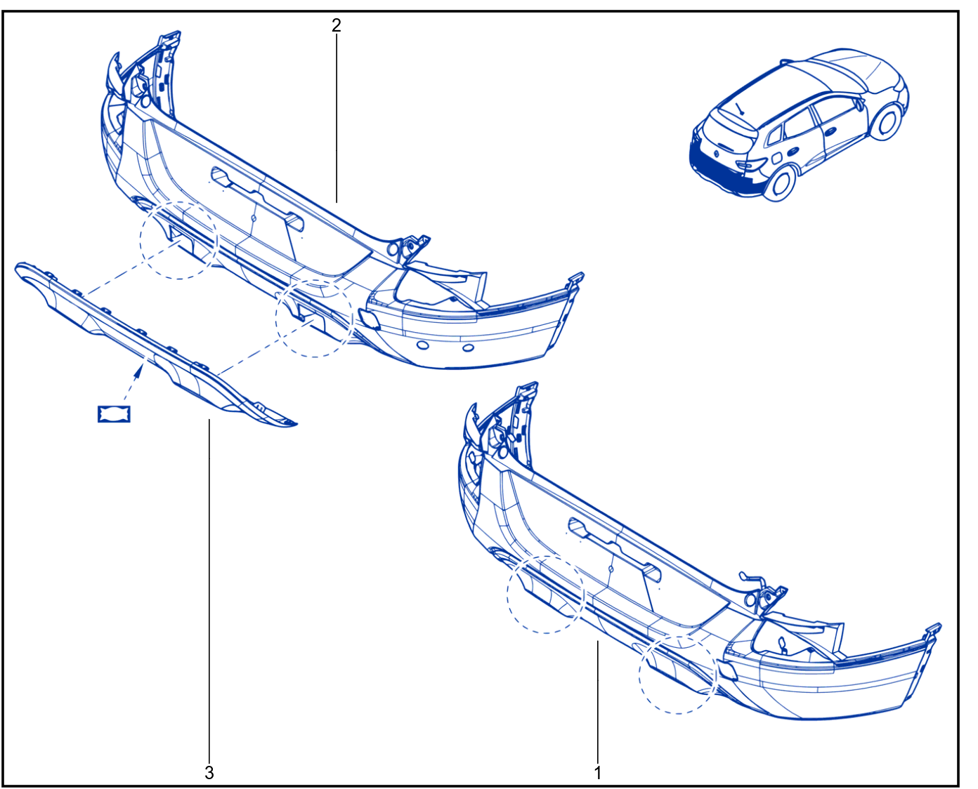 Rear Bumper - 1802_551012_D1
