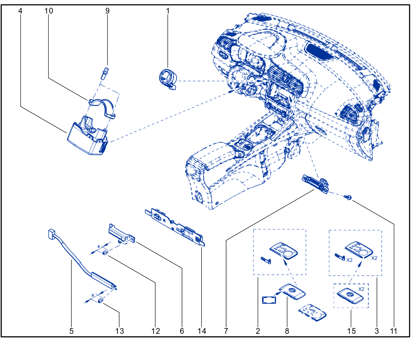 Engine Immobiliser System - Keys - Cards - 1802_841010_B2