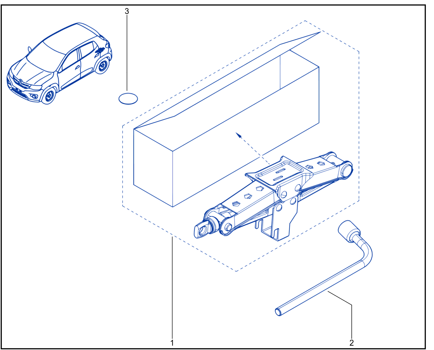 Jack And Anti-Puncture System - 1803_900110_B2