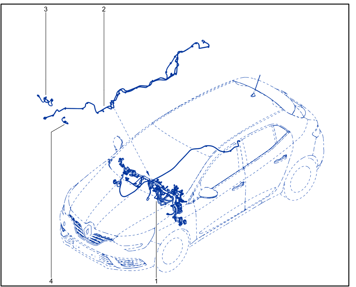 Wiring - Passenger Compartment Components - 1805_885011_B9