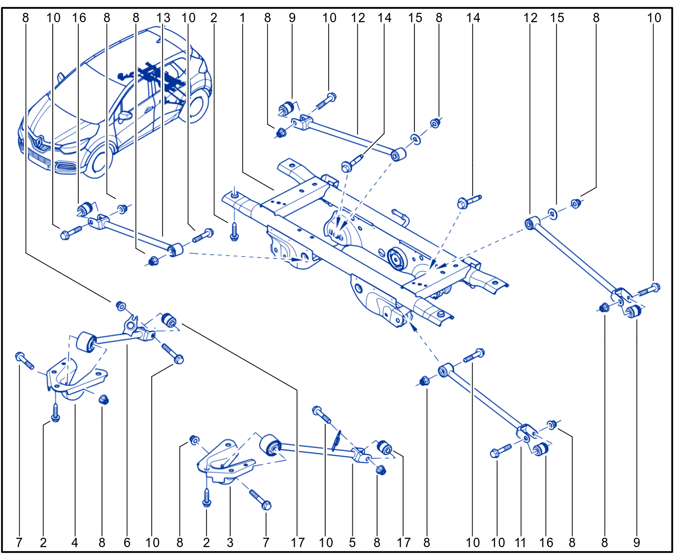 Rear Axle Component - 1808_330111_C4