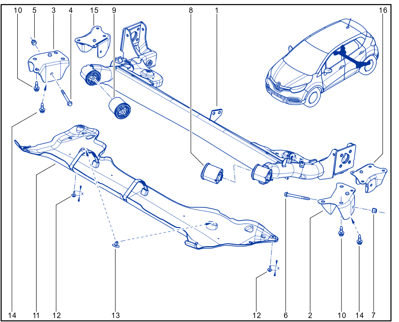 Rear Axle Component - 1808_330410_B3