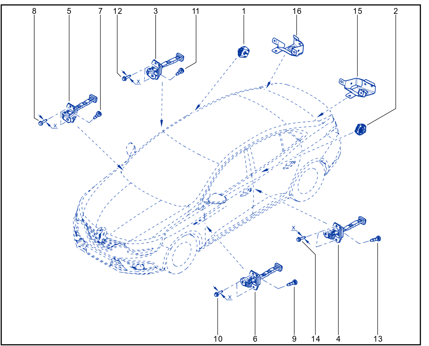 Front Opening Element Panelwork - 1810_500210_B6
