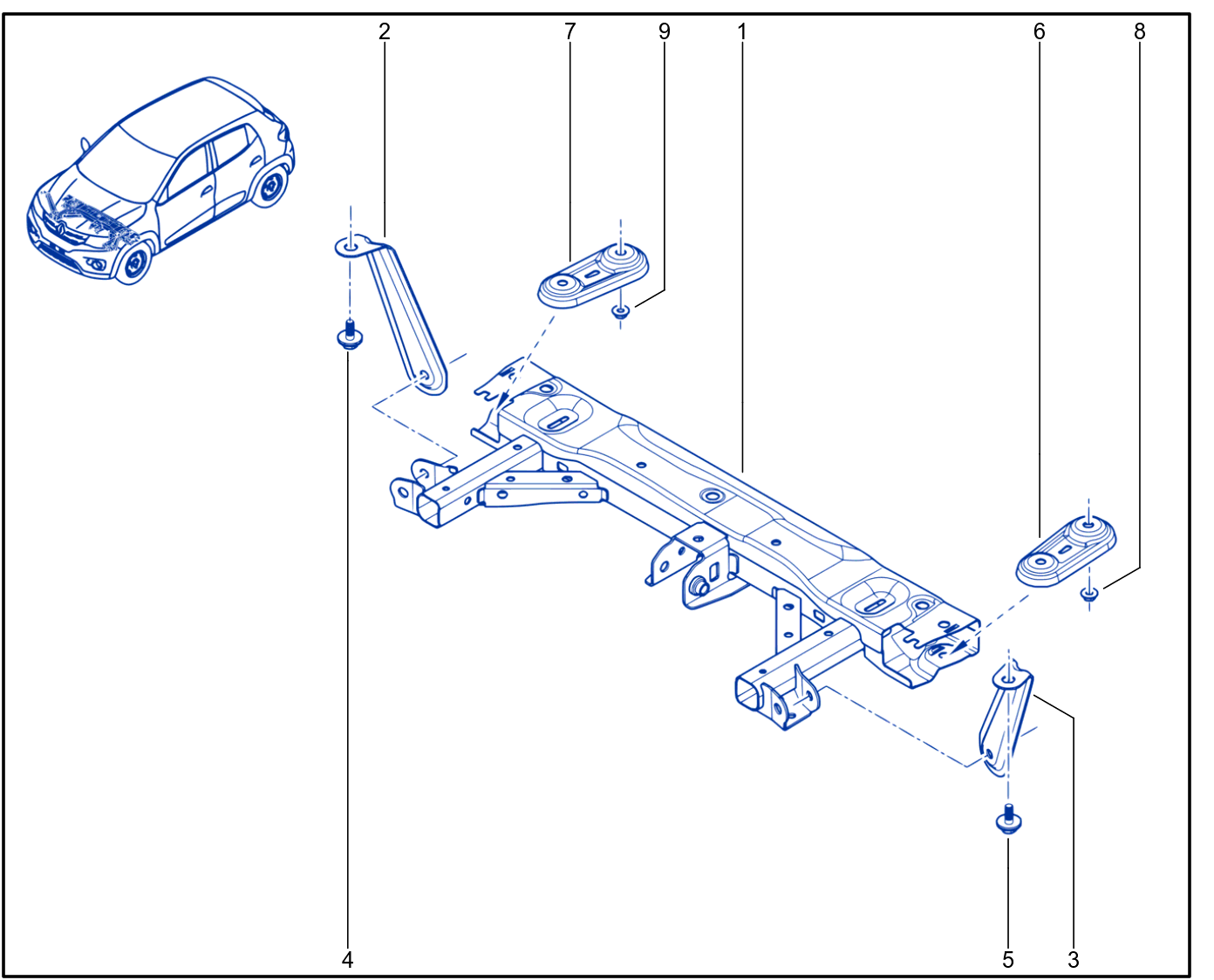 Front Axle Component - 1812_310110_B12
