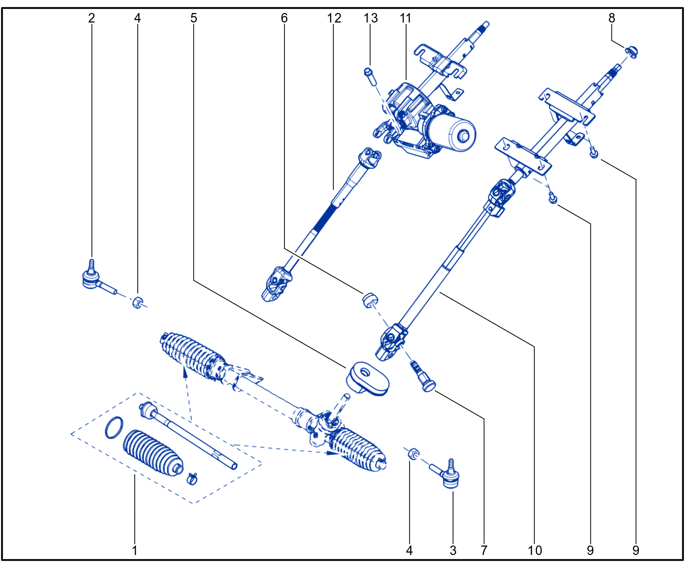 Steering Column - 1812_364010_B3