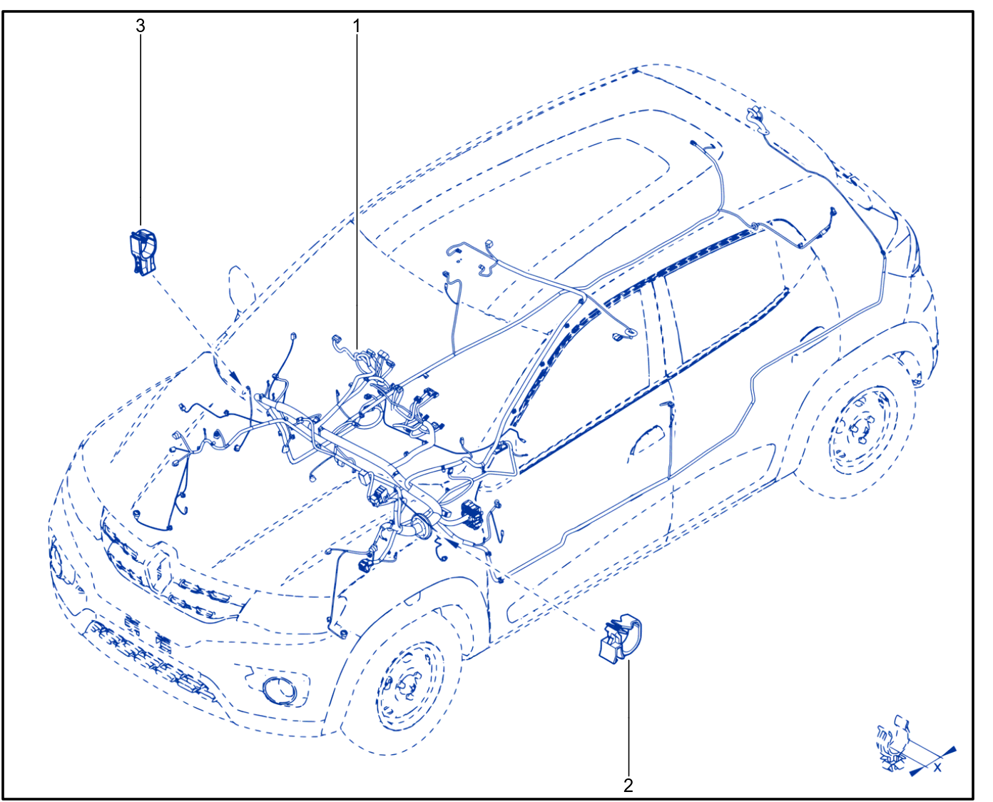 Wiring - Passenger Compartment Components - 1812_885012_B2